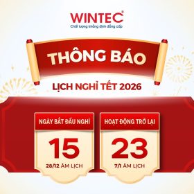 Lịch nghỉ Tết Nguyên đán 2026 Wintec